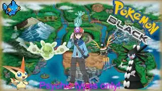 Can you beat Pokemon Black only using Psychic Types