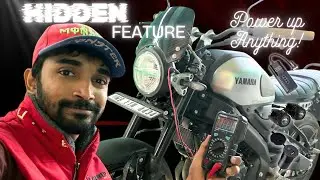 STOP Cutting Wires! Yamaha XSR Has a Secret Power Port 😳