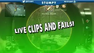 Stumpy - Live Clips And Fails #1!