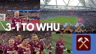 !!!3-1WIN FOR WEST HAM UNITED AS FERNANDES SCORES A BRILLIANT GOAL!!!
