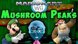 Трасса Mario Kart Wii Custom: Трой против Грибных Пиков 🍄