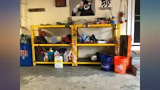 Dewalt 4-Foot Tall, 3-Shelf Industrial Workshop//Garage Storage Rack, Total review