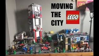 Moving my lego city for a new big MOC!!
