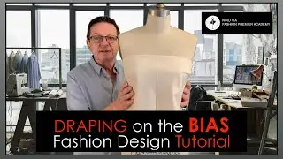 WHY use BIAS ~ Draping on the BIAS ~ Advantages of BIAS Fabrics ~ Fashion Designer