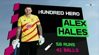Alex Hales 58 runs vs Birmingham Phoenix |Trent Rockets vs Birmingham Phoenix
