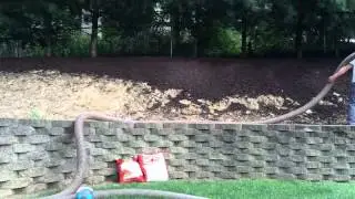 How To Mulch A Steep Hill