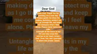 dear God #prayer #prayday #quotes #hopeofheaven #religiousprayer