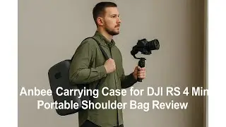 🎒 Anbee Carrying Case for DJI RS 4 Mini, Portable Shoulder Bag Review 👜