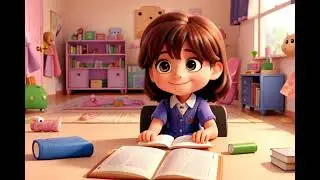 Milana and the Wise Man's Magical Books