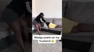 Revenge prank on my husband 😁🤣￼ #shorts