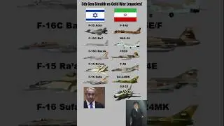 Israel vs Iran: Fighter Jet Showdown [2025]