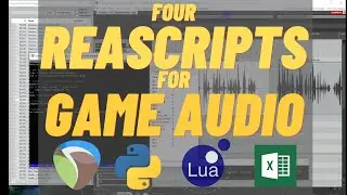 Four Custom Reaper Actions for Game Audio
