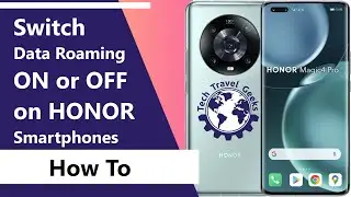 Как включить или выключить роуминг данных на смартфонах HONOR (Magic UI 6) &mdash; #HonorMagic4Pro
