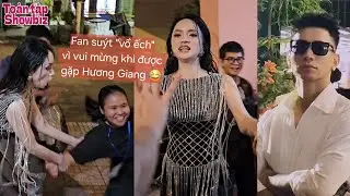 Hương Giang được fan bao vây sau đêm diễn AVIFW 2024, bạn trai tin đồn đến đưa đón?