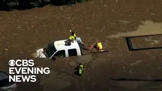 Massive water main break floods parts of Houston