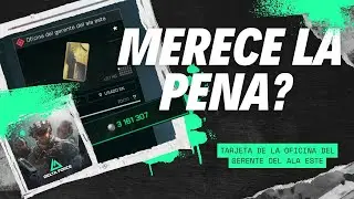 TARJETA DE LA OFICINA DEL GERENTE DEL ALA ESTE ZERO DAM DELTA FORCE