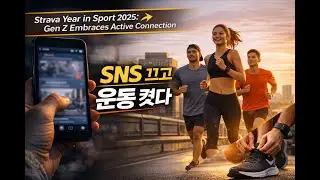 Z세대, SNS 끊고 운동한다｜Strava Year in Sport 2025 보고서 요약 #strava  #StravaYearInSport  #Z세대트렌드 #z세대