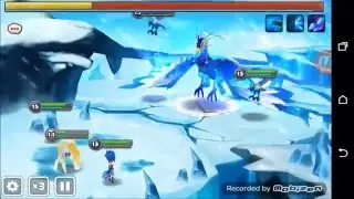 Summoners War: Mt. White Ragon Stage 1-3 & Boss Normal