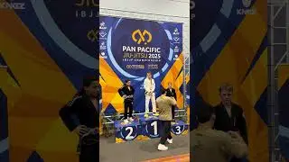 Cooper Grey Belt at Pan Pacs Award