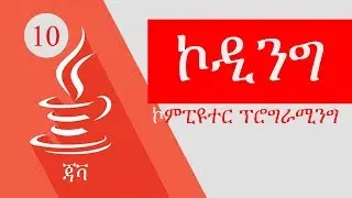 10 | በአማርኛ  Java Tutorial - Data Types | int , long and float