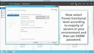 Installing and Configuring Active directory on windows server 2012 r2
