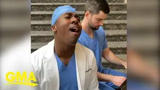 This doctor's rendition of 'Imagine' is the hope the world needs right now