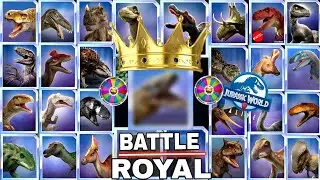 BATTLE ROYAL between 31 OMEGA creatures || Jurassic world alive || v3.17