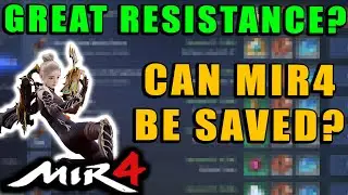 MIR4 - The Great Resistance!  Roadmap!  Reclaiming Control, Noblesse Oblige, Conquest Updates!