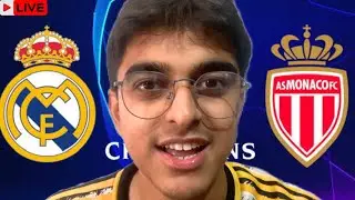 REAL MADRID VS AS MONACO | UCL LIVE REACTION!