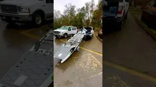 Launching a 20 MPH Hybrid Anywhere | Paddle Board to Skiff🤯 #supfishing #skiff #fishingboat