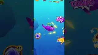 fish game, fish evolution, boss fight, gameplay, survival game, gaming, fish gameplay