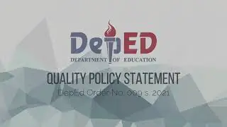DepEd Quality Policy