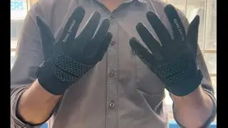 Royal Enfield Street Ace V2.0 Black Gloves (Size: L)-GLA240004-BLACK