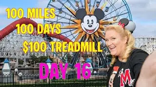 100 Miles, 100 Days, $100 Treadmill Day 16