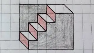 How to Draw 3D Steps | 3D for beginner | How to draw 3D step by step | DIY-Beauty Of Paper