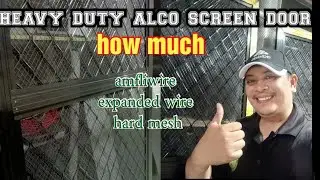 magkano ang screen door #alcoscreendoor