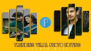 Viral Trending Photo Editing || Pixellab Photo Editing ||
