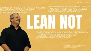 Lean Not | David Perkins