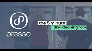 Presso 5-min dry-cleaning robot