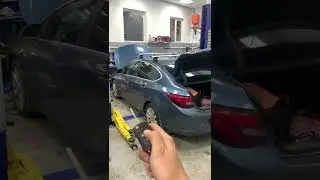 Opel Astra J автозапуск со штатного ключа с сохранением функционала открытия багажника с ключа