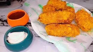 Crispy corn cutlet recipe/Evening snacks/sweet corn cutlet