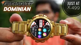 Fire-Boltt Dominian Smartwatch with LUXURY Build ⚡⚡ Heavy Testing ⚡⚡