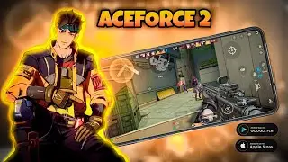 😍Ace Force 2 Gameplay💥-Poco x6 pro👺DIMENSITY 8300 ULTRA⚡( Smooth+60 FPS gameplay ) #acefore2