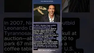 NICOLAS CAGE&rsquo;S $276,000 DINOSAUR HE HAD TO RETURN #NicolasCage #Dino