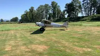 Cub Crafters Carbon Cub EX take-off (full scale)