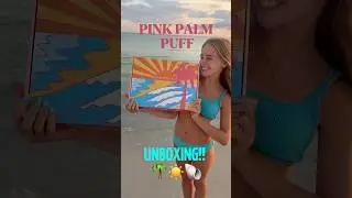 Unbox my PPP hoodie with me!!! 🐚🌴☀️🌊👙@pinkpalmpuff #beach #trending #sunse #ppp #shorts #viral