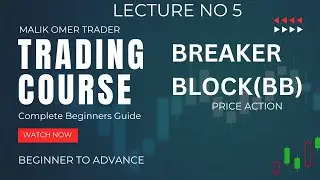 Lecture no 5 || BREAKER BLOCK (BB) || Trading Course #crypto #trading #course
