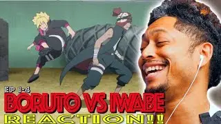 Boruto vs Iwabe! First Time Watching Boruto episode 1-4 Reaction