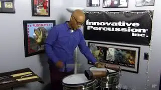 Jesus Diaz premieres his LS-JD,  IP Signature Series timbale sticks .