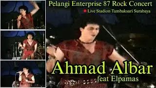 Video Konser Lawas Achmad Albar 1987 | Feat Elpamas | Pelangi Enterprise 87 Rock Concert